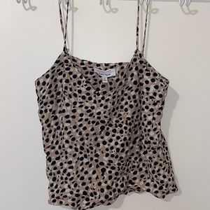 NWOT!!! Cheetah print tank top!